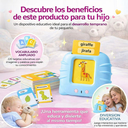 Pequelingo™ Dispositivo para aprender inglés y Español para niños