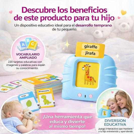 Pequelingo™ Dispositivo para aprender inglés y Español para niños